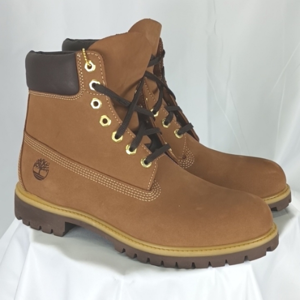 Timberland 6" premium waterproof Rust Brown Boots